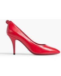 Ferragamo - Judy 85 Leather Pumps - Lyst