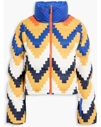 Perfect Moment - Nevada Printed Quilted Down Ski Jacket - Lyst