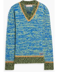 Marni - Space-dyed Wool Sweater - Lyst