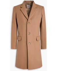 Sandro - Wool-blend Felt Coat - Lyst