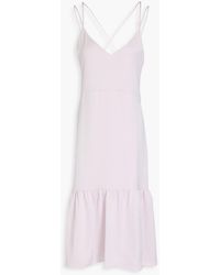 Claudie Pierlot - Satin Midi Dress - Lyst