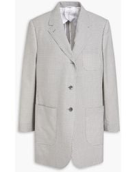 Thom Browne - Gingham Wool-tweed Blazer - Lyst