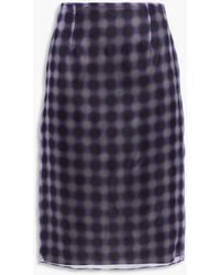 16Arlington - Rock "este" aus organza mit print - Lyst