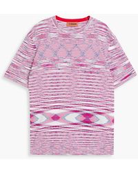 Missoni - Space-dyed Cotton T-shirt - Lyst
