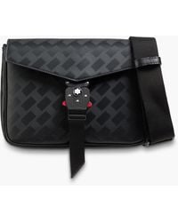 Montblanc - Messenger bag "mb extreme 3.0" aus strukturiertem leder - Lyst