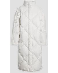 Stand Studio - Anissa Oversized Quilted Shell Down Coat - Lyst