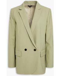 Theory - Double-breasted Wool-blend Blazer - Lyst