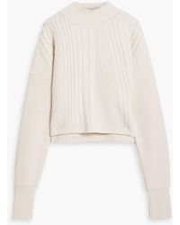 BITE STUDIOS - Button-detailed Ribbed Wool Sweater - Lyst