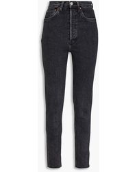 RE/DONE - 90s Ultra High-rise Skinny Jeans - Lyst