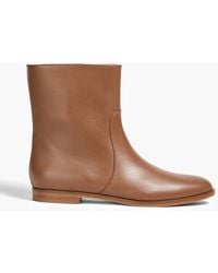 Sergio Rossi - Leather Ankle Boots - Lyst