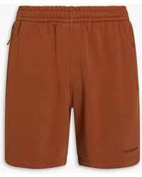 adidas Originals - Shorts aus baumwollfrottee mit tunnelzug - Lyst