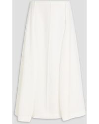 Theory - Parachute Twill Midi Skirt - Lyst