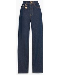 Zimmermann - High-Rise Skinny Jeans - Lyst
