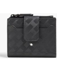 Montblanc - Textured-Leather Coin Purse - Lyst