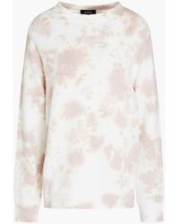 Monrow - Tie-dyed Jersey Sweatshirt - Lyst