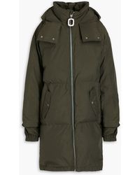 JW Anderson - Quilted Shell Hooded Parka - Lyst
