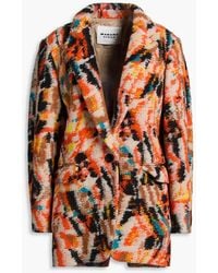Isabel Marant - Nilinda Bouclé-Knit Wool-Blend Blazer - Lyst
