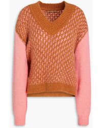 Rejina Pyo - Two-tone Knitted Sweater - Lyst