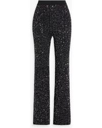 Missoni - Sequin-embellished Crochet-knit Flared Pants - Lyst