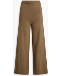 JOSEPH - Hose mit weitem bein aus einer gerippten wollmischung - Lyst