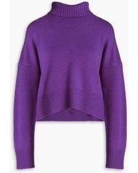 Maje - Turtleneck Cashmere, Polyamide, Elastane - Lyst