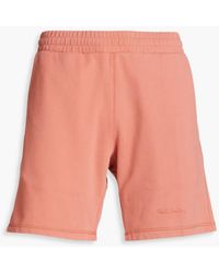 Paul Smith - French Cotton-terry Drawstring Shorts - Lyst