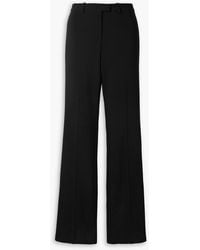 Michael Kors - Yasmeen Stretch Wool-blend Crepe Flared Pants - Lyst
