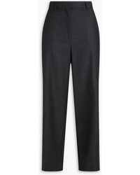 Theory - Wool Straight-leg Pants - Lyst