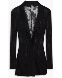 Norma Kamali - Lace Blazer - Lyst