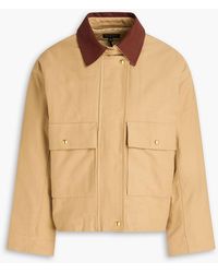 Rag & Bone - Nonie Cotton-canvas Jacket - Lyst
