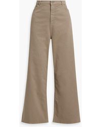 LAPOINTE - High-rise Wide-leg Jeans - Lyst