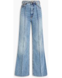 Zimmermann - High-Rise Wide-Leg Jeans - Lyst