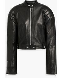 Magda Butrym - Quilted Leather Jacket - Lyst