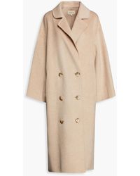 Loulou Studio - Borneo Double-breasted Wool And Cashmere-blend Felt Coat - Lyst