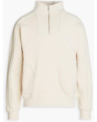 Jacquemus - Linha Cotton-fleece Half-zip Sweatshirt - Lyst