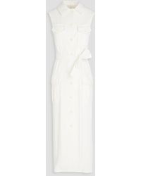Giuliva Heritage - Mary Angel Cotton-blend Terry Midi Shirt Dress - Lyst