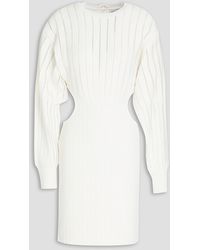 Hervé Léger - Cutout Bandage Mini Dress - Lyst