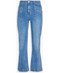 Veronica Beard - Carson High-rise Kick-flare Jeans - Lyst
