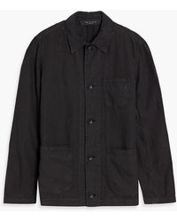 Rag & Bone - Evan Linen Jacket - Lyst