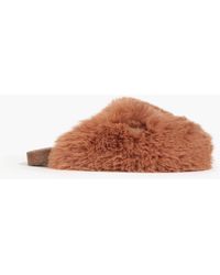 Australia Luxe - Dreamer Shearling-lined Faux Fur Slippers - Lyst