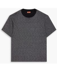 Missoni - Metallic Crochet-Knit Cotton-Blend T-Shirt - Lyst