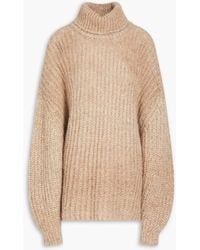 Ba&sh - Bear Ribbed-knit Turtleneck Sweater - Lyst
