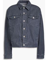 rag and bone white denim jacket