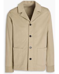 Officine Generale - Benjamin jacke aus twill aus einer baumwollmischung - Lyst