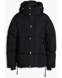 Sandro - Quilted Shell Hooded Jacket - Lyst