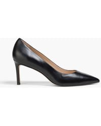 Stuart Weitzman - Leigh 75 Leather Pumps - Lyst
