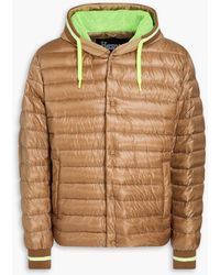 Herno - Quilted Shell Hooded Jacket - Lyst