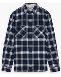 Alex Mill - Checked Cotton-flannel Shirt - Lyst