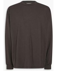 John Elliott - University Cotton And Cashmere-blend Jersey T-shirt - Lyst