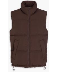 Sandro - Quilted Shell Vest - Lyst